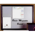 Wood or Aluminum Framed Magnetic Board (18"x24")